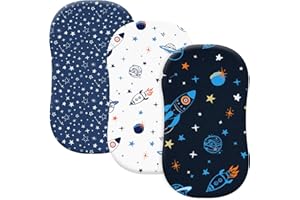 david's kids 3 Pack Bassinet Sheets, Ultra Soft Breathable Comfortable Baby Sheet Set for Boys Girls Neutral, Univeral Fit fo