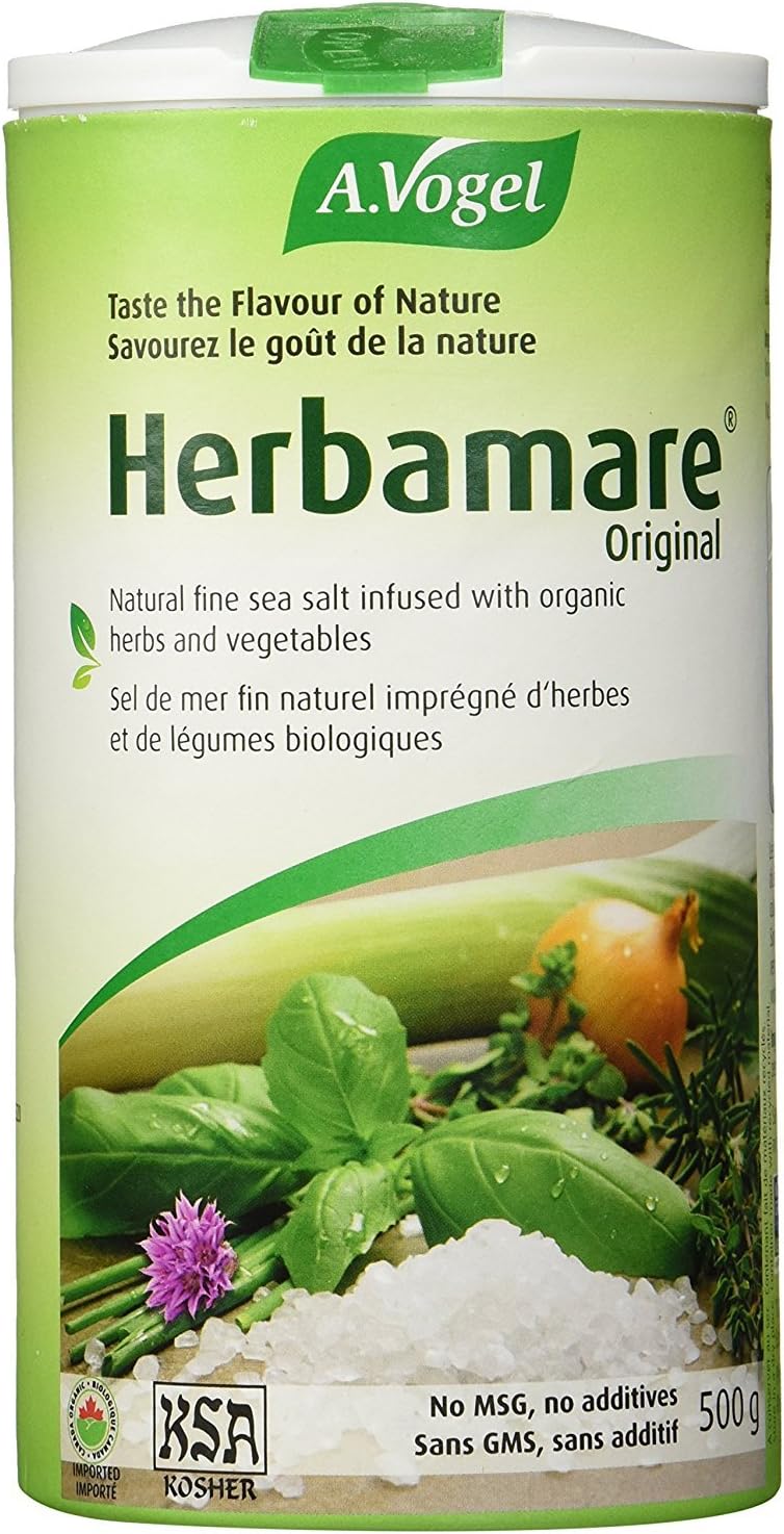 A Vogel Herbamare Herb Seasoning Sea Salt 500g (Pack of 4)