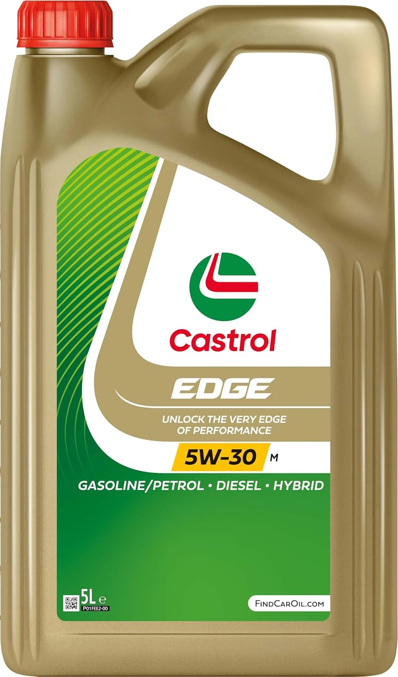 Castrol EDGE 5W-30 M Engine Oil 5L - ACEA C3 API SN PLUS BMW MB-Approval