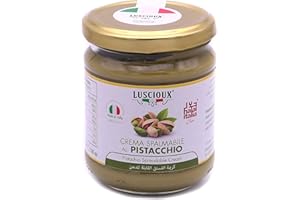 Luscioux Spreadable Sweet Pistachio Cream 45% jar 200 g