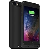 mophie 3679_JPA-IP7P-BLK Juice Pack Wireless - Qi Wireless Charging - Protective Battery Pack Case for Apple iPhone 8 Plus An