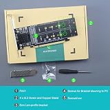 GLOTRENDS PA41 Quad M.2 NVMe to PCIe 4.0 X16 Adapter Soft RAID OS Boot view 9