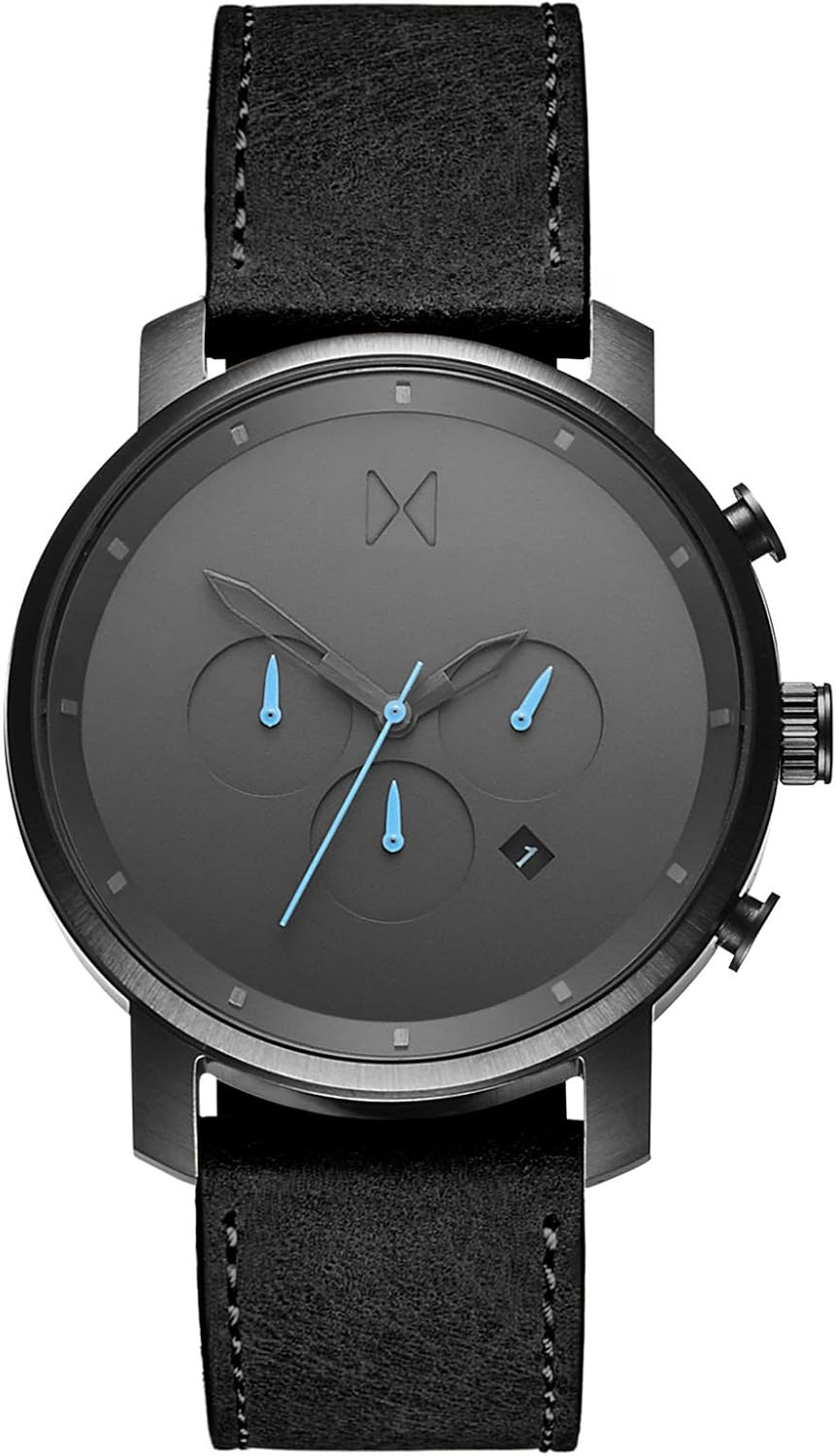 テレビで話題 Mvmt ムーブメント Chrono 45mm クロノグラフ ステンレススチール アナログ腕時計 Sutevalle Org