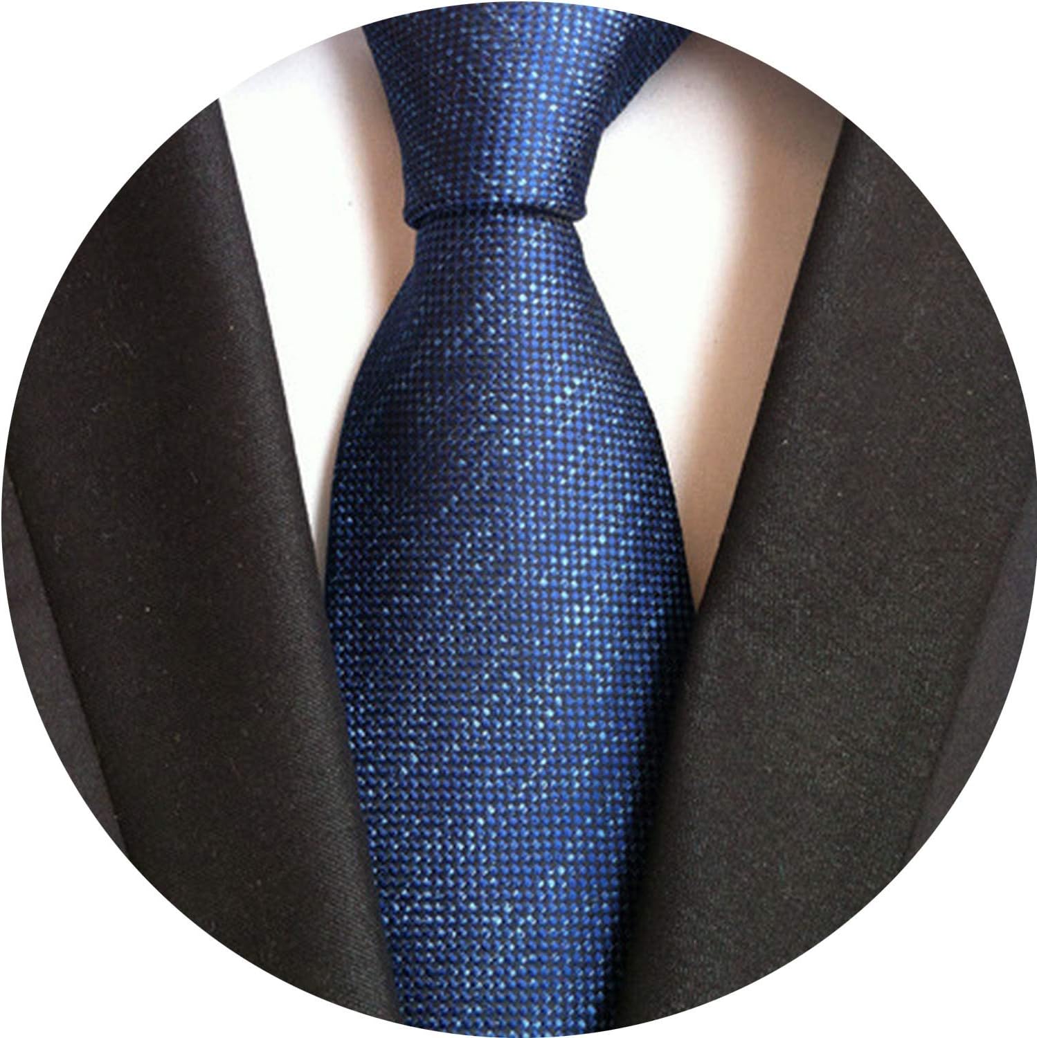 Stripes Ties for Men Classics Business Density Flower Pattern Necktie Luxury Wedding Accessories