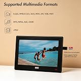 August DA100D 10 Inch Portable TV Freeview HD Recorder HDMI USB DVB-T2 Caravan view 3