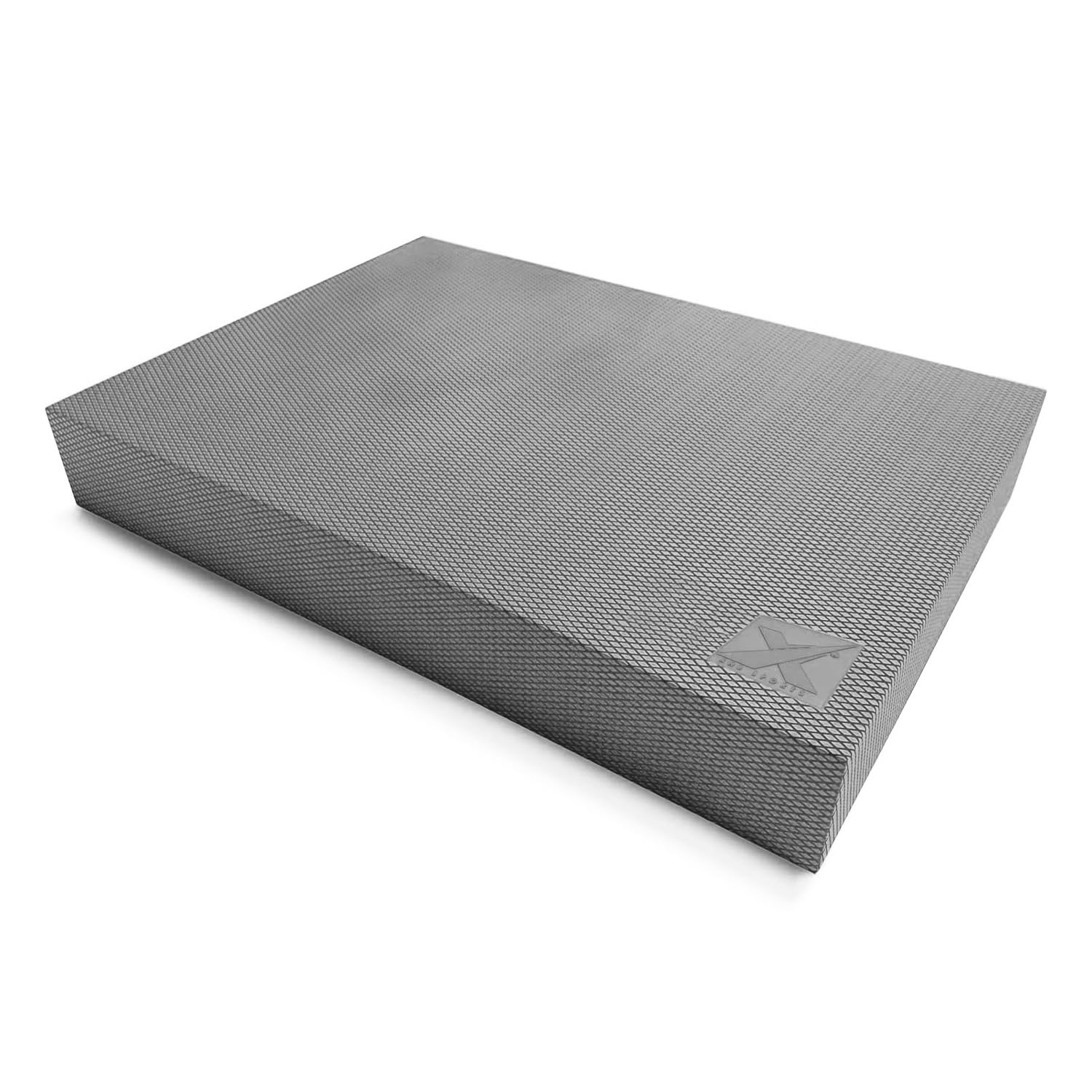 Xn8 Sports Exercise Balance Pads Non-Slip – Perfect for Physical Therapy, Yoga, Stability Training, Rehabilitation, and Core Workouts – Durable, Soft, and Comfortable Fitness Mat (Large,Grey)