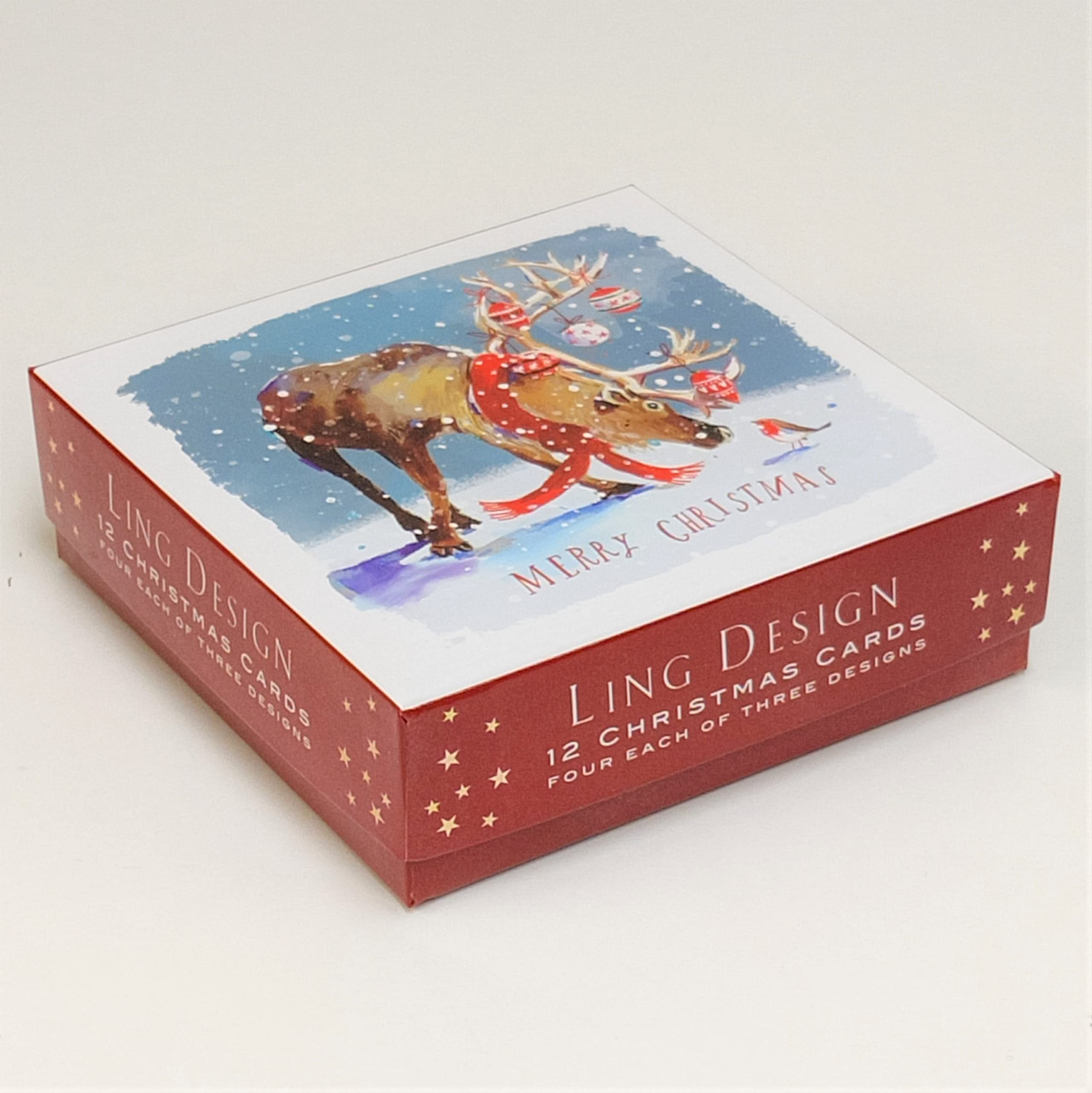 Christmas Friends - 12 Assorted Cards