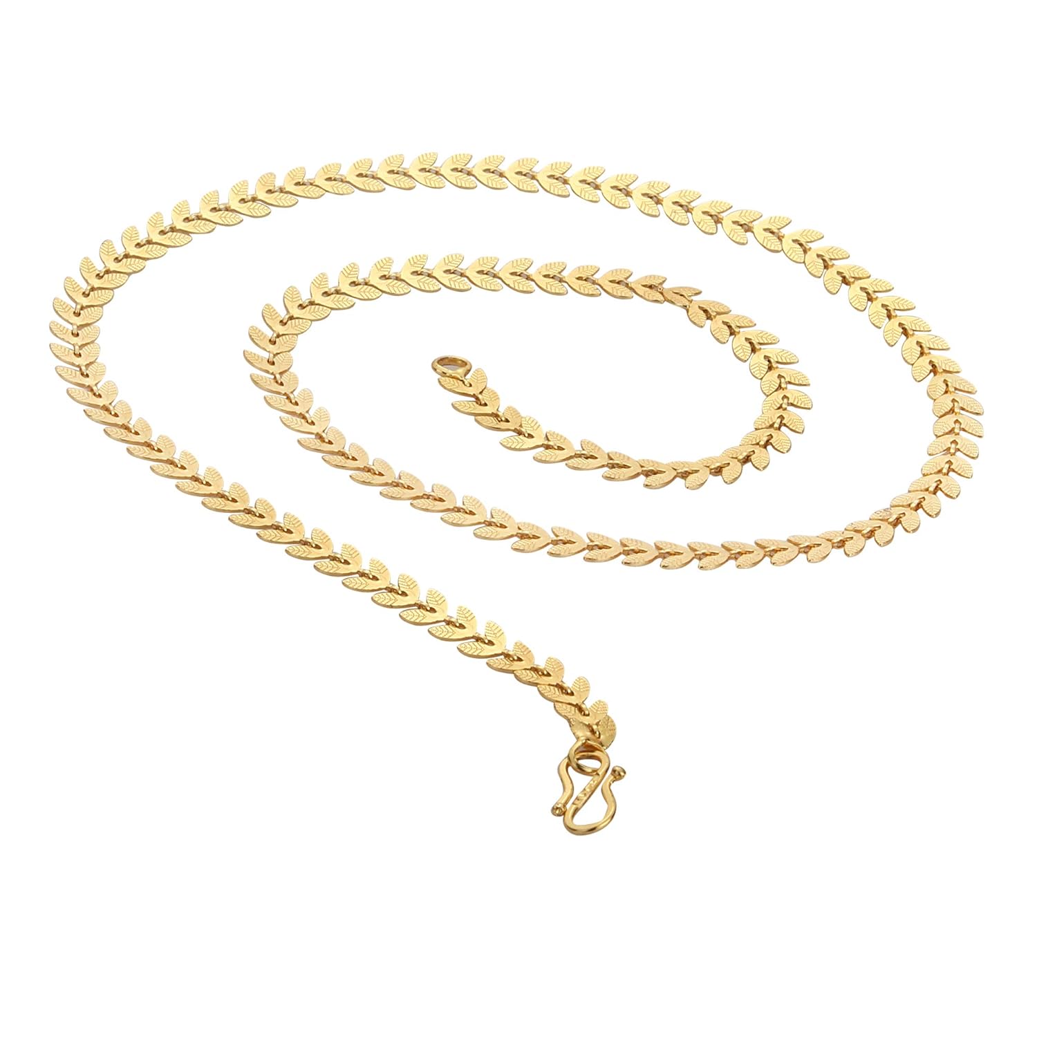 Buy Gold Plated Stylish Designer Butterfly Chain For Women (JWL162) at
