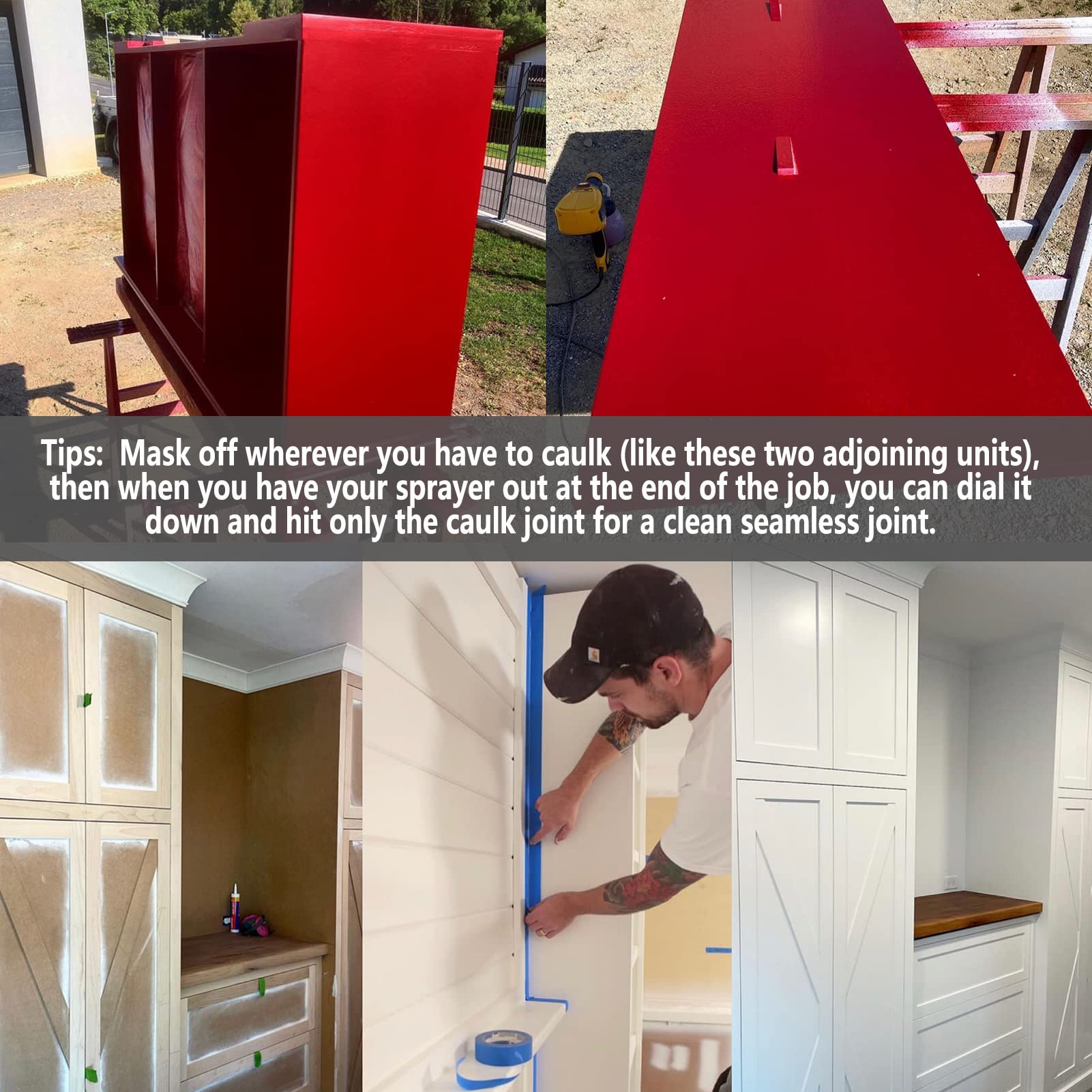 WISEgham HVLP Paint Spray Gun, 1.3mm Automotive Paint Sprayer Gun with Air Regulator, 600cc Auto Car Body Paint Sprayer for House Furniture Home Interior Exterior