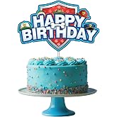 Puppy Patrol Birthday Cake Topper for Party (Boys and Girls)