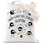 FOTAP Soot Balls Inspire Kawaii Tote Bag - Anime Lover Gift - Cute Anime Inspired Present