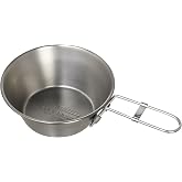 Evernew Titanium Sierra Cup with Folded Hand