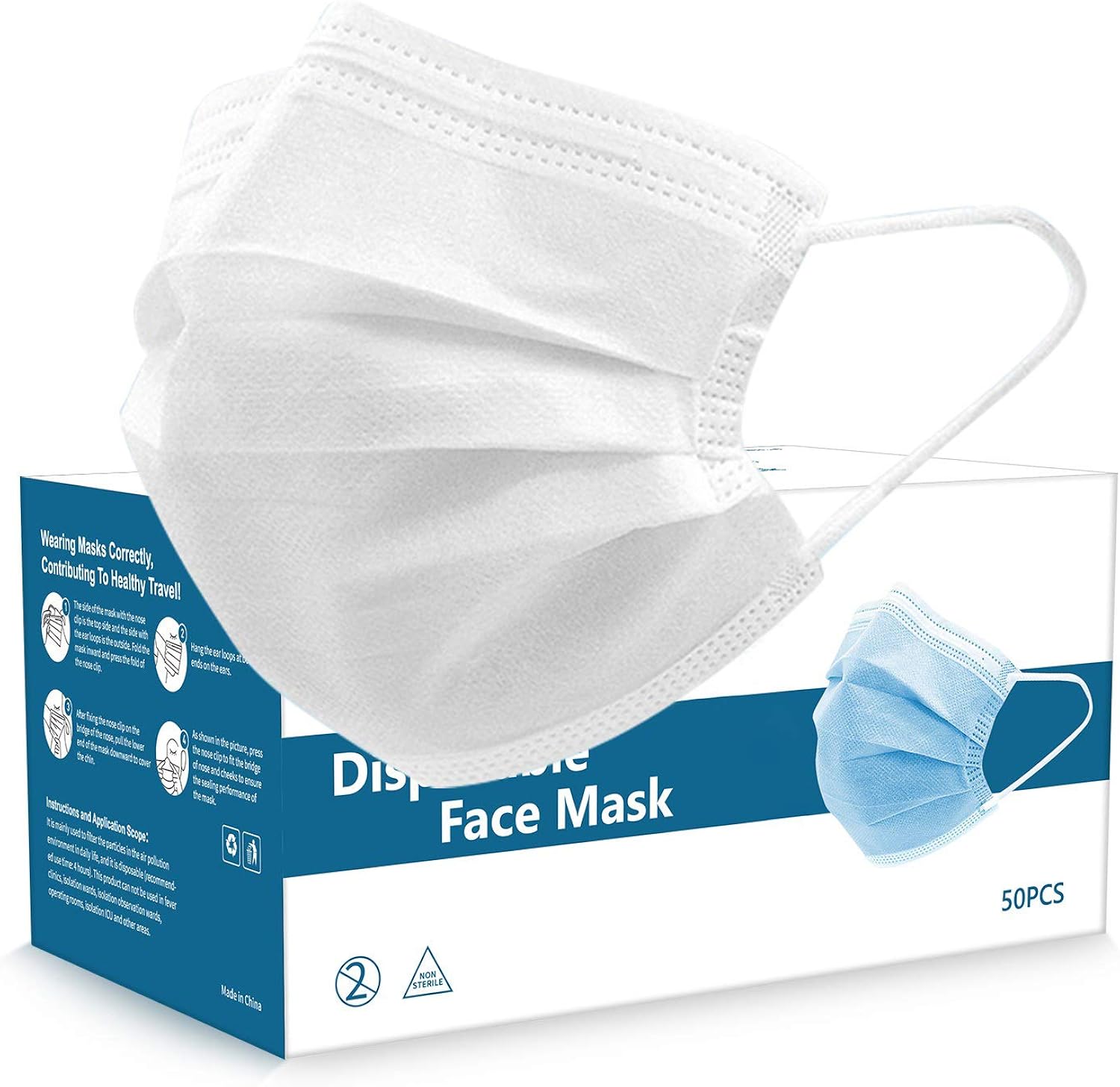 xl disposable face mask amazon