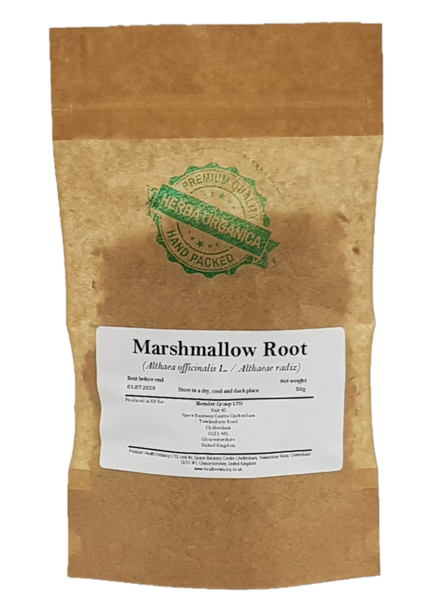 Herba Organica Marshmallow Root - Althea Officinalis L - Herbal Tea (50g)