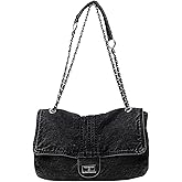 Extolove Denim Crossbody Bag Jean Purses for Women Denim Handbags Clutch Purse Shoulder Bags