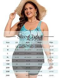Arolina Retro Swimsuit for Women Tummy Control Blue