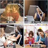 SKYLEO LED Desk Lamp with Clip and Base White 3 Modes 10 Brightness Levels view 7