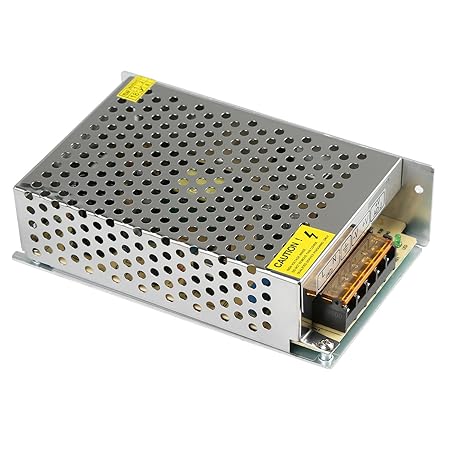 XKTTSUEERCRR 5V 10A 50W Trafo Transformator Adapter Netzteil Schaltnetzteil Stromversorgung für LED Streifen Strip und weiter