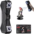 Revopoint MetroX 3D Scanner for 3D Printing, Handheld 3D Printer Scanner Blue Laser Scan, Metrology-Grade Precision 0.01mm for Metal Dark Object, Up to 60fps Speed, Support Windows macOS, Standard