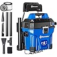 Vacmaster VWMB508 0101 5 Gallon Wall-Mount Wet/Dry Vacuum with Remote Control Operation