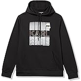 KARL LAGERFELD mens Hooded Long Sleeve Karl Logo Graphic Design Sweatshirt