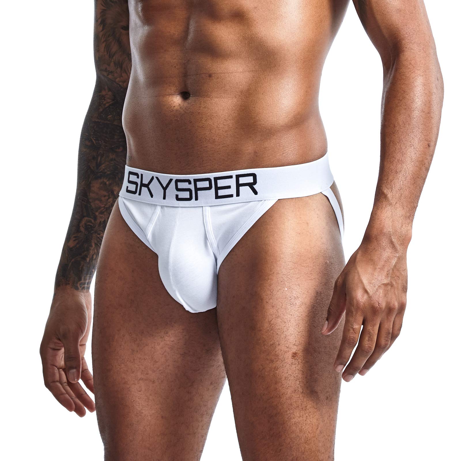 Photo 1 of SKYSPER Jockstrap Athletic Supporters for Men Jock Strap Male Underwear