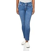 Seven7 Womens High Rise Curvy Skinny Jean