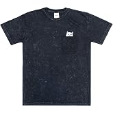 RIPNDIP Lord Nermal Pocket T Shirt, Short Sleeve Crew Neck Shirts, Funny Cat T-Shirts for Men