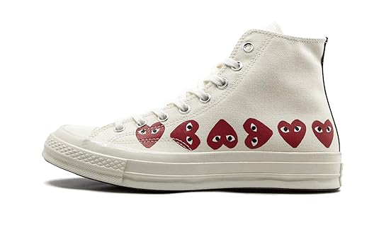 Buy Converse Chuck 70 CDG Hi (White/Highriskred 8) at Buy Converse Chuck 70 CDG Hi (White/Highriskred 8) at