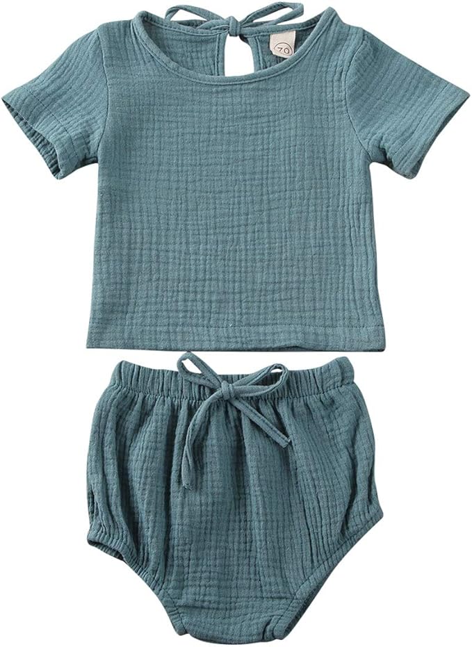 unisex summer baby clothes