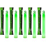 12 Ultra Bright Glow Sticks - Emergency Light Sticks for Camping Accessories, Parties, Hurricane Supplies, Earthquake, Surviv