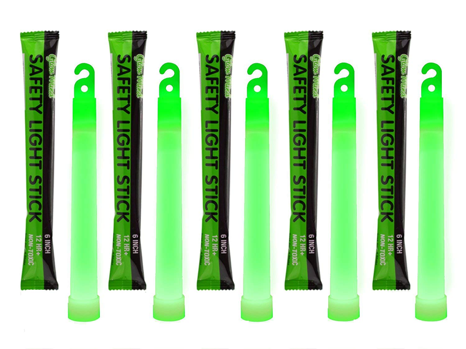 12 Ultra Bright Glow Sticks - Emergency Light Sticks for Campi...