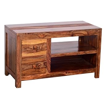Ringabell Solid Wood TV Unit (Mahogany)