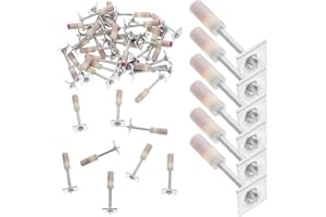 jojofuny 40pcs Nail Manual Steel Nails Round Ceiling Nails Cement Wall Nails Wall Fastening Tool for Fixed Slotting Device Repair Tool