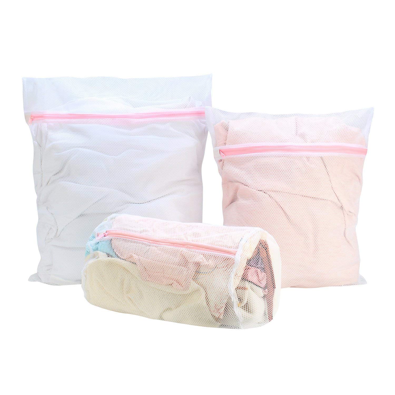 Iten Protective Mesh Net Zippered Washing Machine Wash Laundry Bag