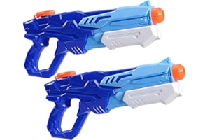 HITOP High Capacity Water Gun 600CC Squirt Guns for Kids Adults Super Water Soaker Summer Swimming Pool Beach Toys Outdoor Water Fun Games for Backyard (2 Pack 600cc)