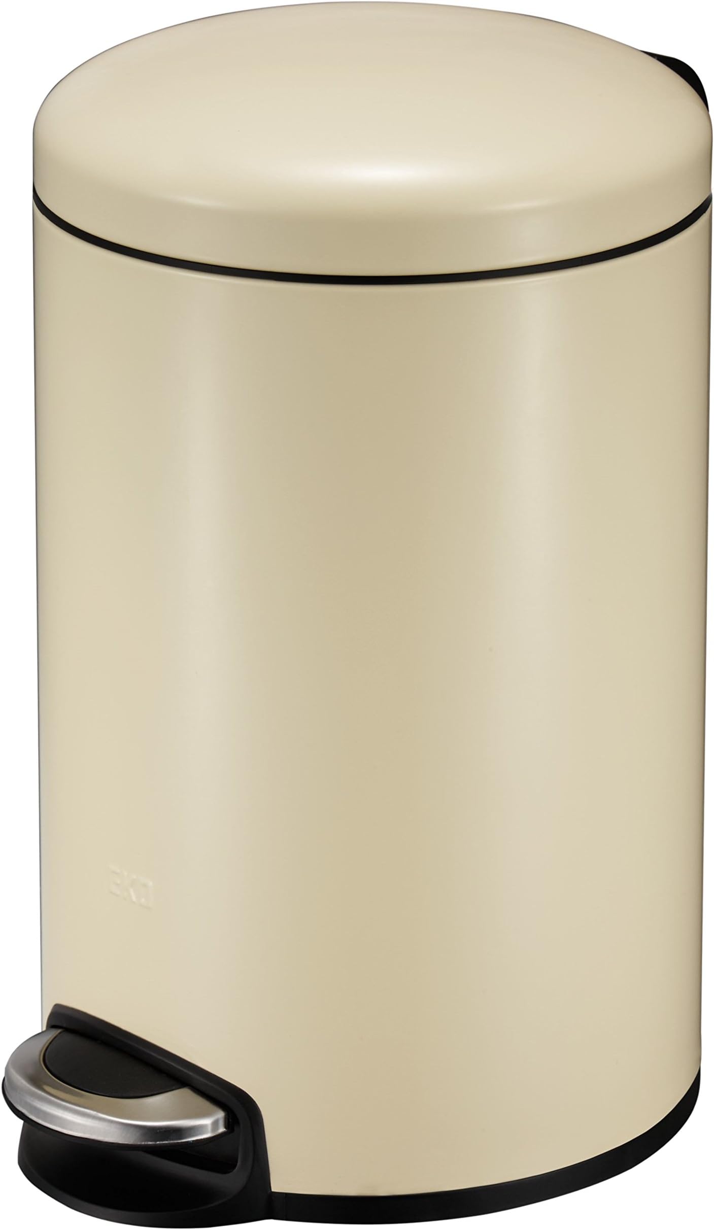 EKO Utility Serene Pedal Bin, 5 Litre, Cream