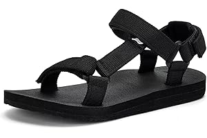 YOCCI Kids Hiking Sandals Boys Girls Yoga Mat Insole Comfortable Walking Water Sandals With Arch Support for Beach Travel Athletic