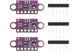 The Lord of the Tools 3 Set Laser Ranging Sensor Modules VL53L0X Sensor Module for Gesture Sensing Obstacle Detection Power Switch Monitor Compatible with Raspberry Pi