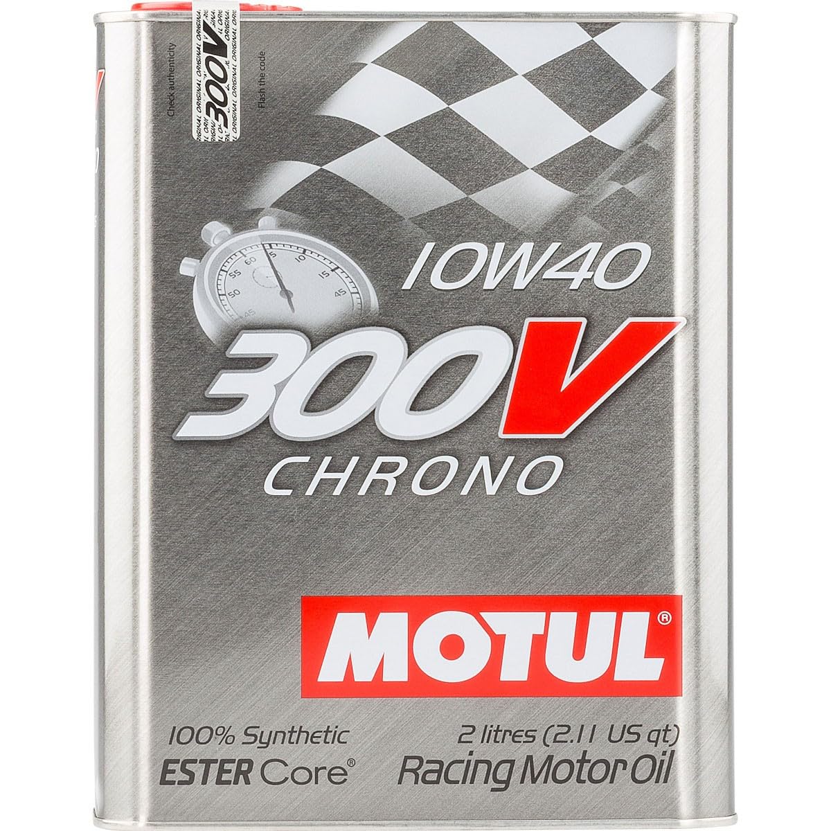 Motul 104243 300 V Chrono 10 W-40 Engine Oil 2 Litre