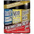 Maxima 70-749203-3PK Chain Wax Ultimate Chain Care Aerosol Combo Kit, (Pack of 3)