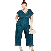 City Chic Women's Plus Size Sylvia Jumpsuit