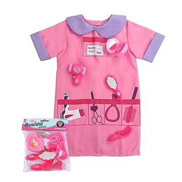 Sinuo Girls Hair Stylist Role Play Set Dress Up Amazon In