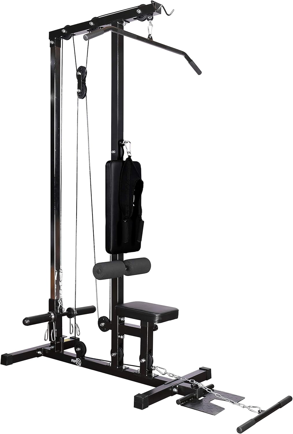 RIP X Stationary Lat Pulldown Machine with Extra Pulley for Seated Rows