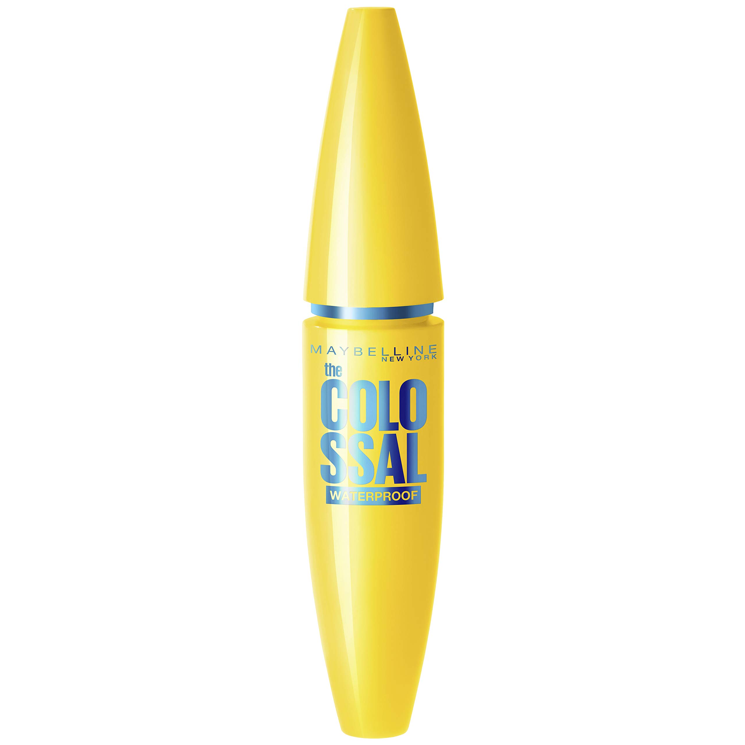 Maybelline New York Volum' Express The Colossal 100% Black Mascara Waterproof Pack of 3 x 10 ml