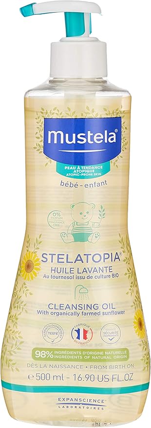 Mustela STELATOPIA huile lavante 500 ml 500 g