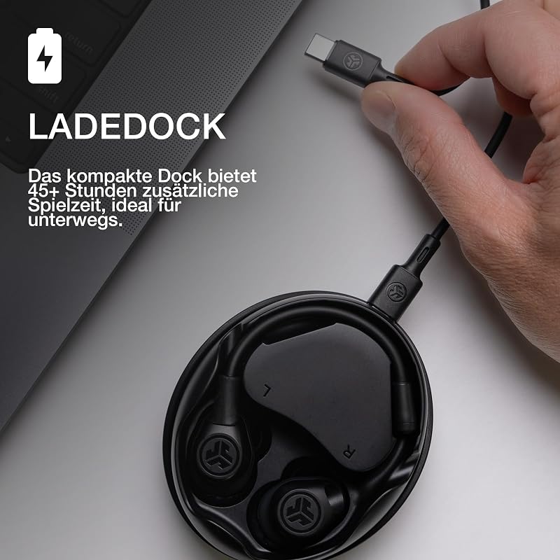 Work In Ear Kopfhörer Bluetooth Kabellos mit Mikrofon - True Wireless