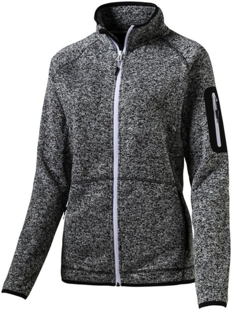 Mckinley Women Skeena Fleece Jacket - Melange/Red Wine, Size 34 - Image 4