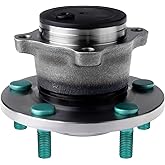 ECCPP Replacement For Wheel Bearing Hub 512348 For Mazda 3 04 05 06 07 08 Rear Axle Hub Bearing Assembly 5 Lugs