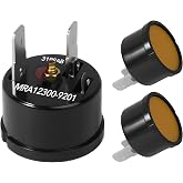 3-Pack MRA12325-9201 Refrigerator Compressor Overload Protector &amp; Relay Kit - Compatible with LG Kenmore, Whirlpool Refrigerators - Replaces 6750CL0001D, AP5331981, PS3603394, 6750CL9001D